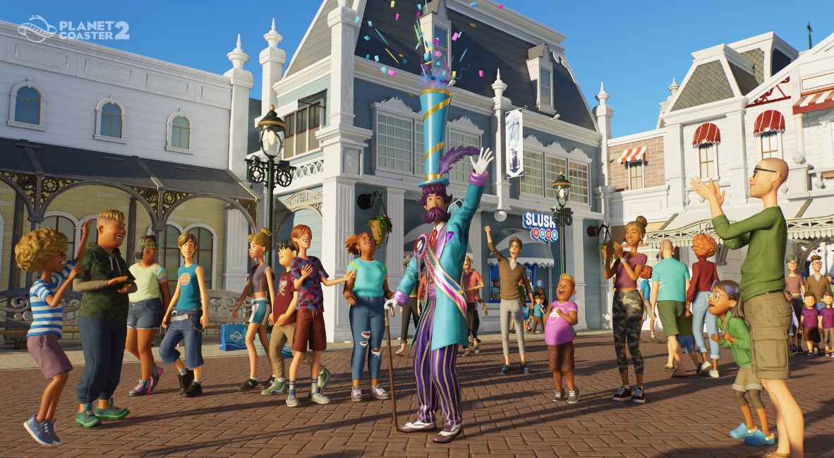 A still from Planet Coaster 2