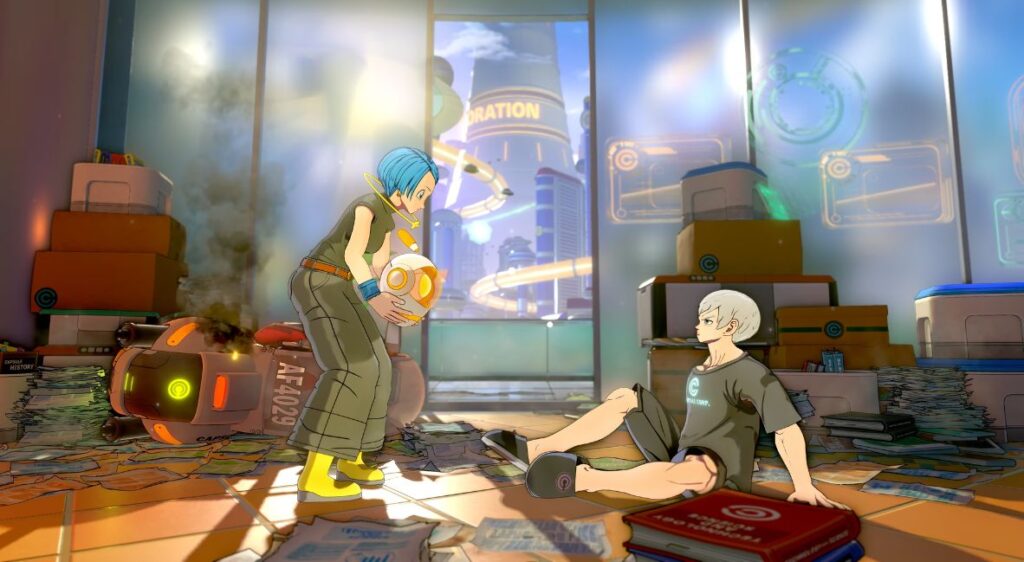 Dragon Ball Xenoverse 3 promotional screenshot from Bandai namco