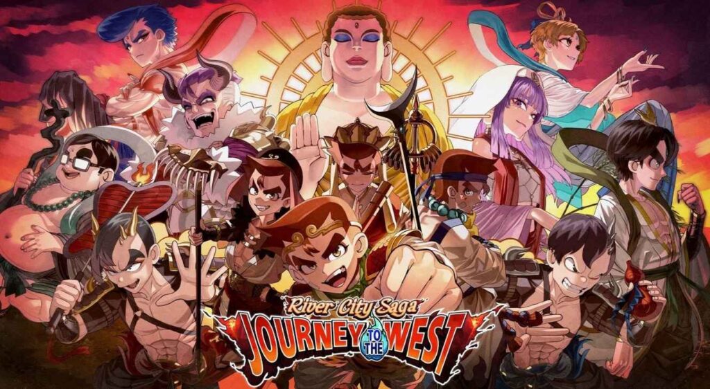 River City Saga: Journey to the West keyart