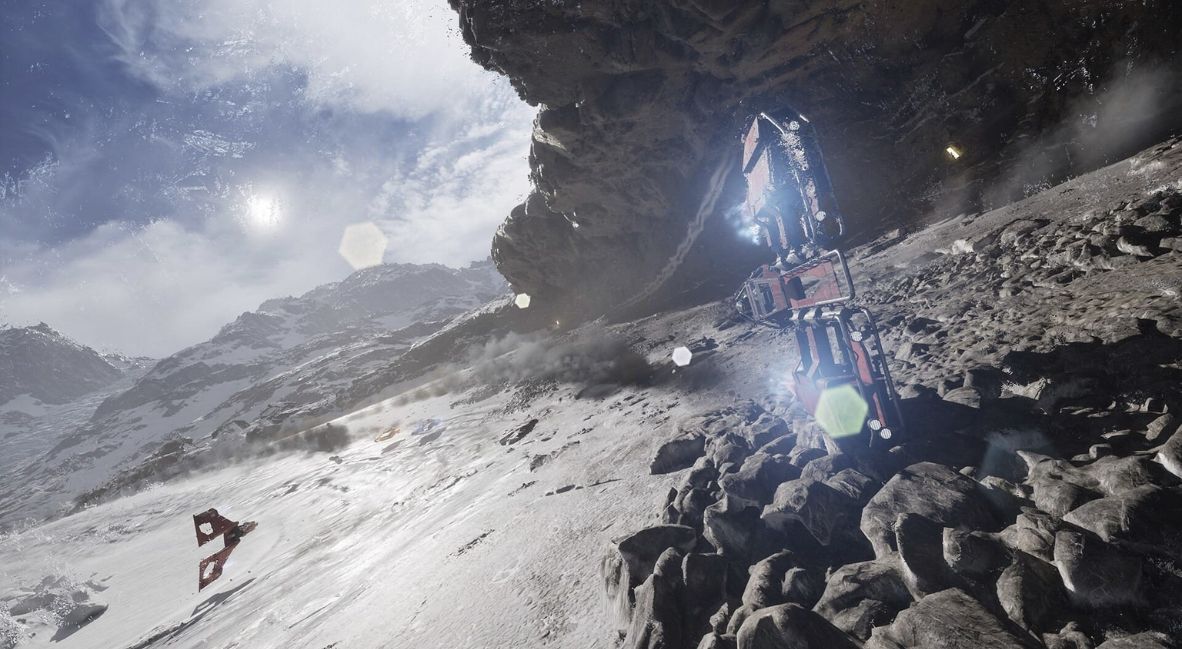 Star Wars: Galactic Racer screenshot from Secret Mode