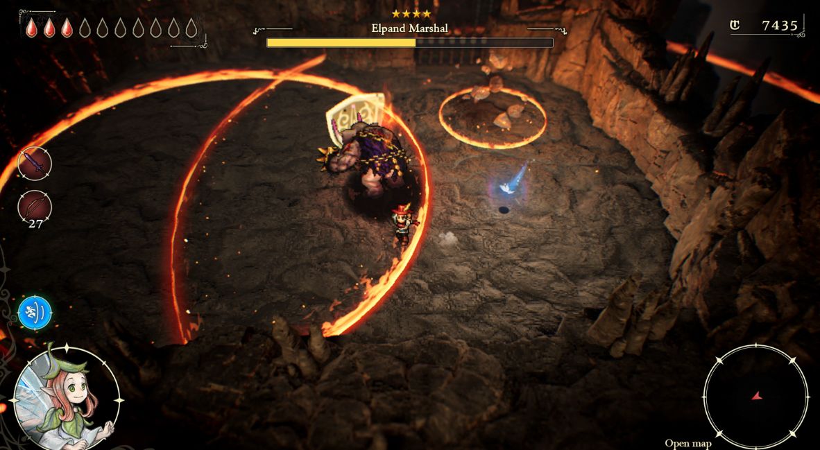A fight scene in The Adventures of Elliot: The Millennium 
