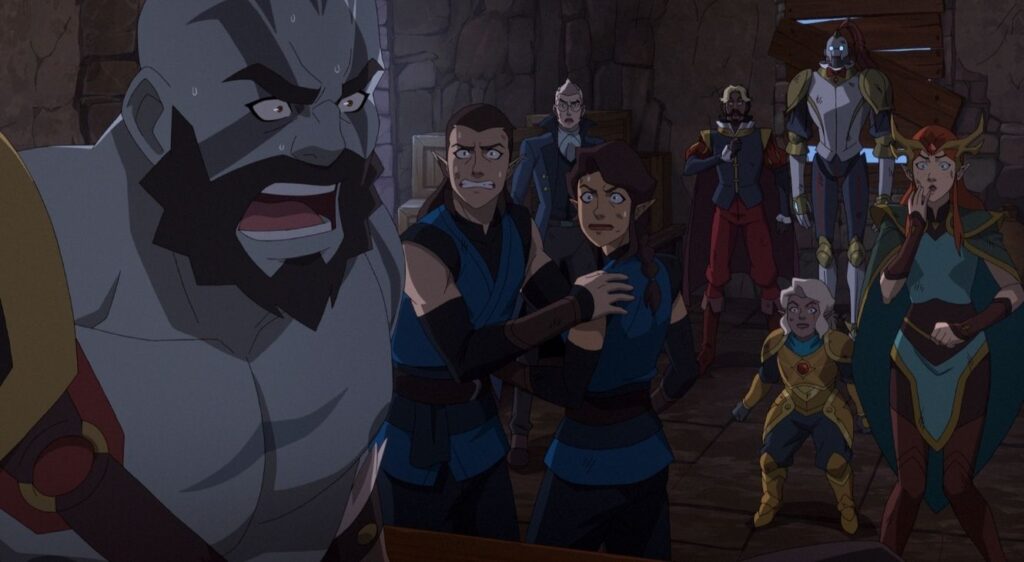 Grog, Vex, Vax, Percy, Taryon, Pike, Keyleth in The Legend of Vox Machina Season 4