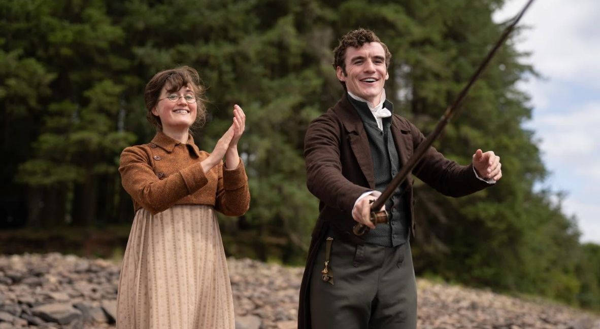 Mary and Tom in The Other Bennet Sister Episode 8