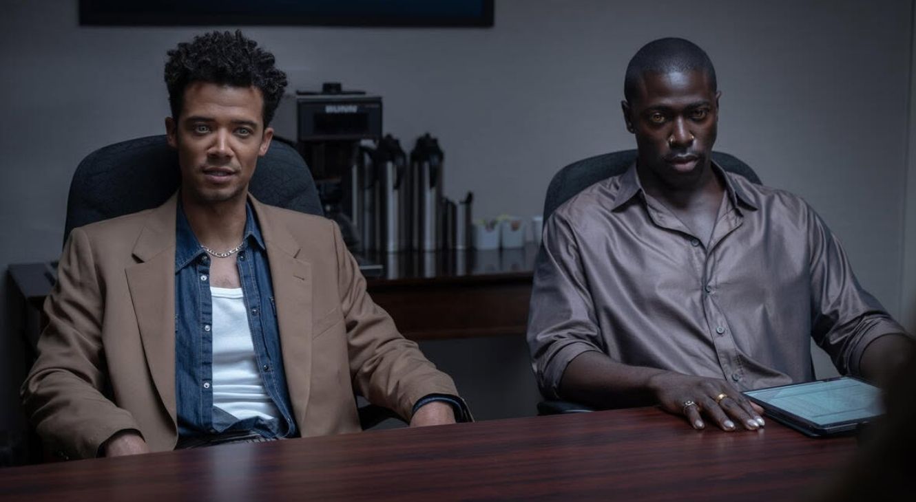Jacob Andersen and Moses Sumney in The Vampire Lestat Episode 2