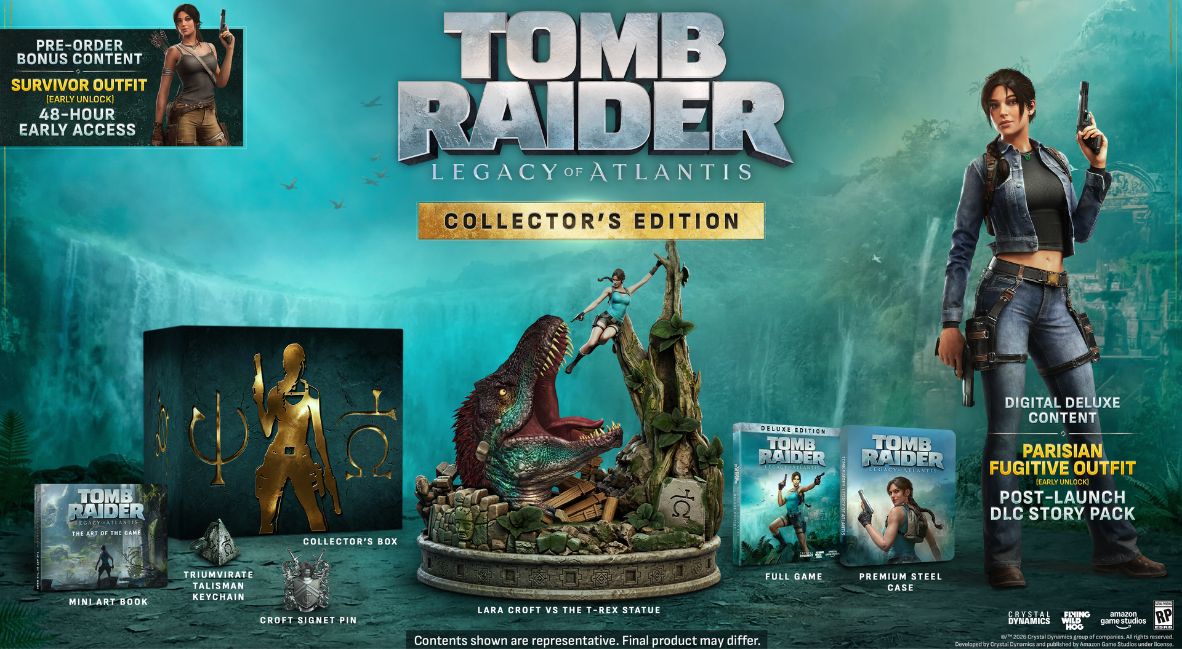 Tomb Raider Legacy of Atlantis Pre-Order Bonuses