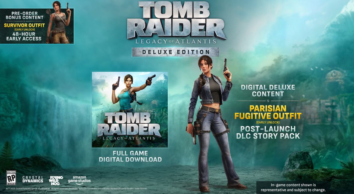 Tomb Raider Legacy of Atlantis Pre-Order Bonuses