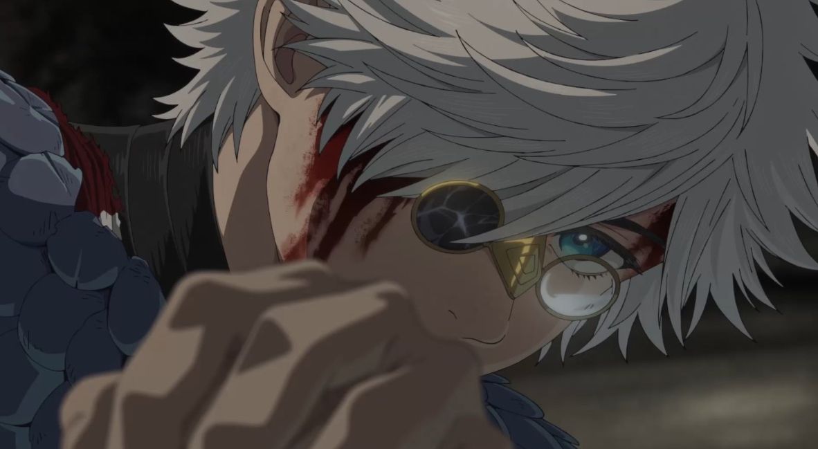 Qifrey stops Coco from touching his glasses