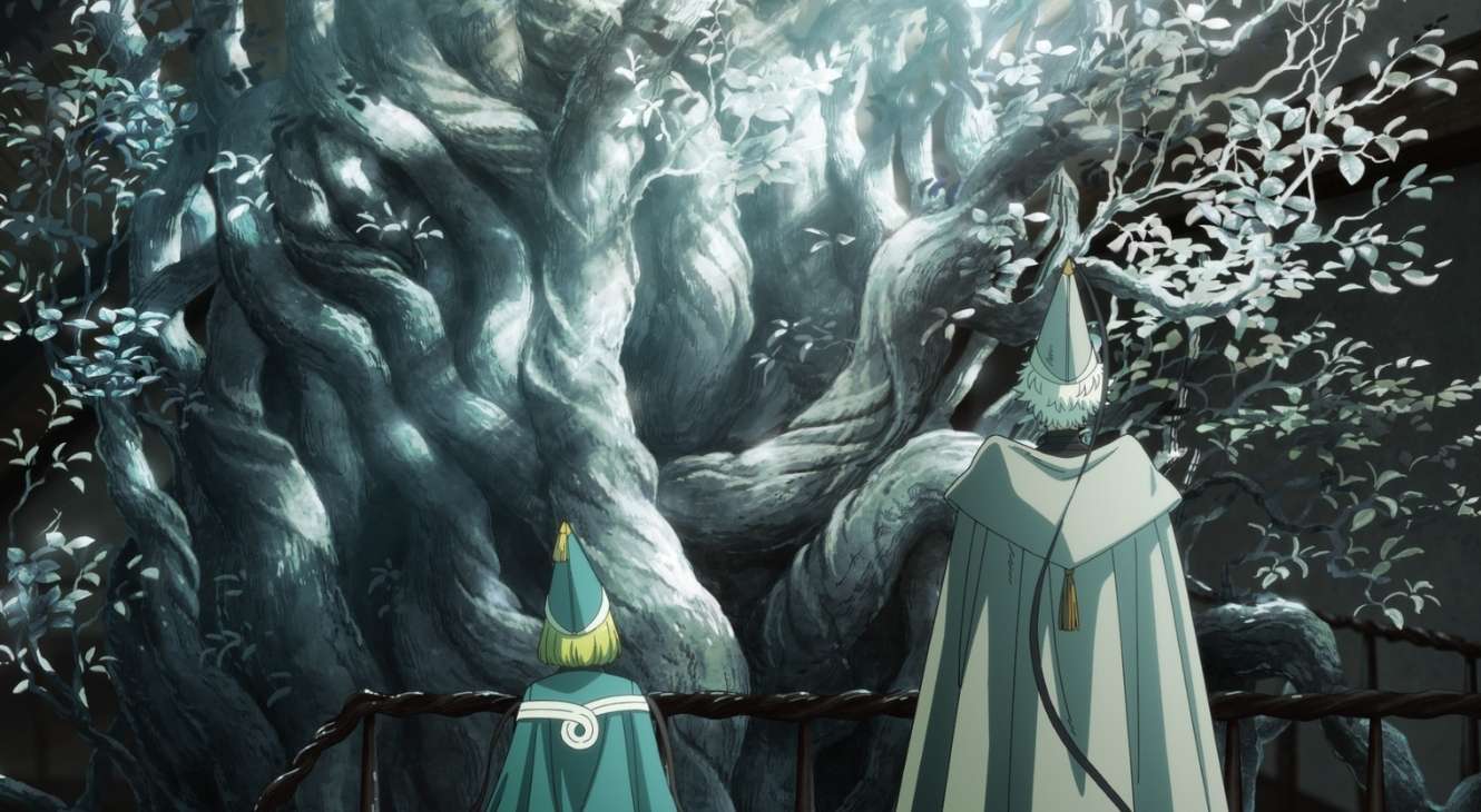 Coco and Qifrey in Witch Hat Atelier Season 1