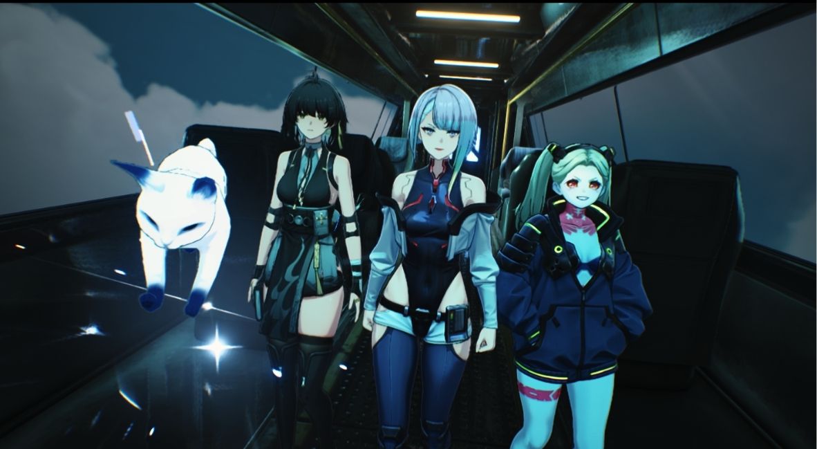 Wuthering Waves X Cyberpunk Edgerunners Characters