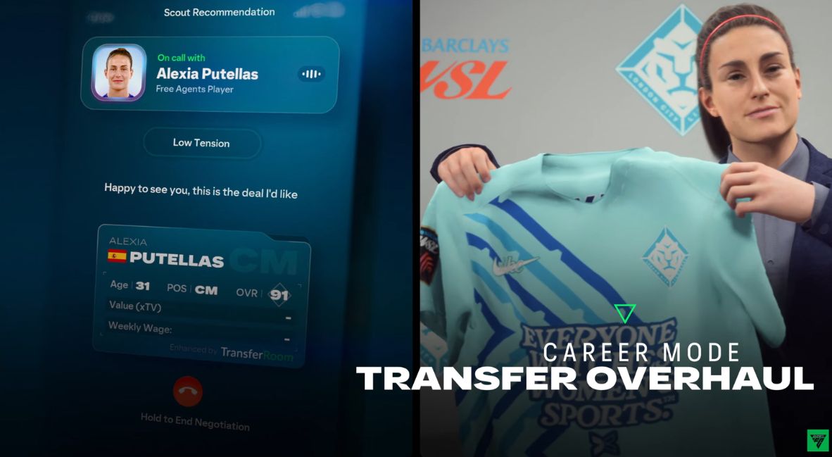 EA Sports FC 27 Gameplay Announcements - Career Transfer