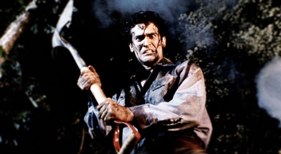 Bruce Campbell in Evil Dead 2
