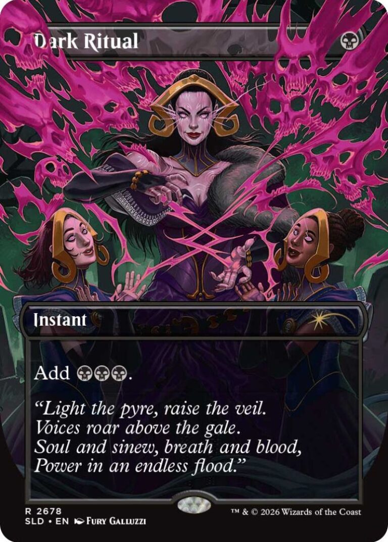 Dark Elf Ritual EXCLUSIVE: See The Cards In Secret Lair's Latest Philanthropy Drop for ...