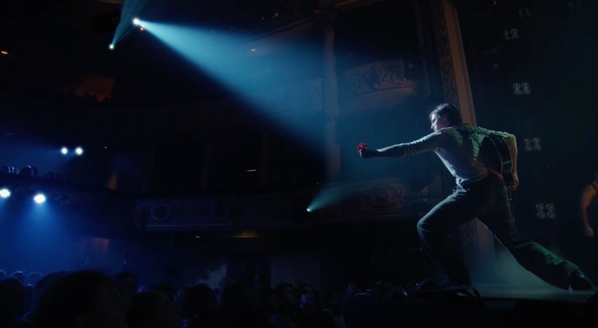 A scene from the theatrical production of Hadestown: The Musical