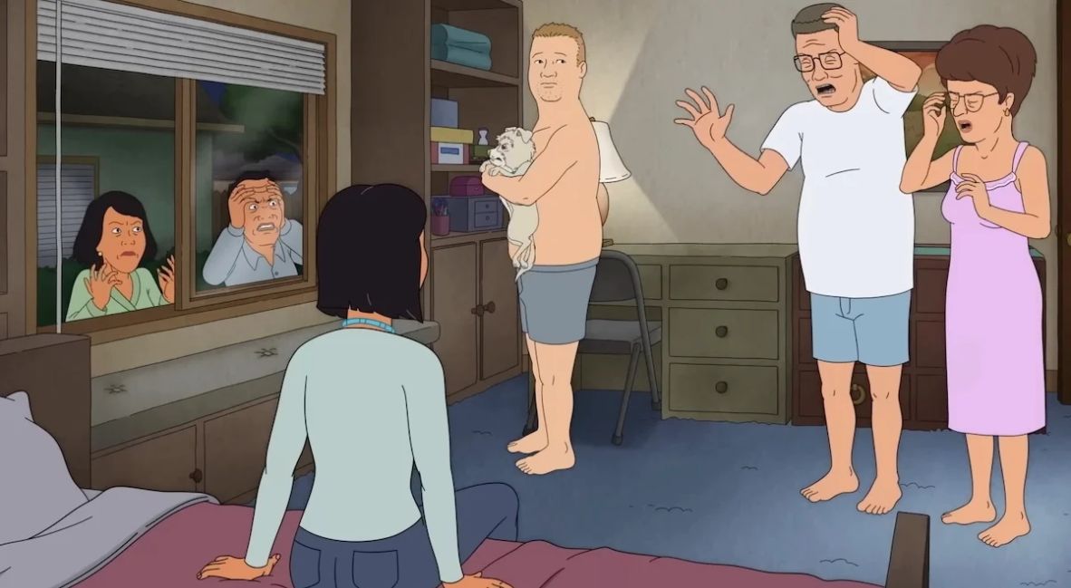 King of the Hill Season 15 episode still from HULU