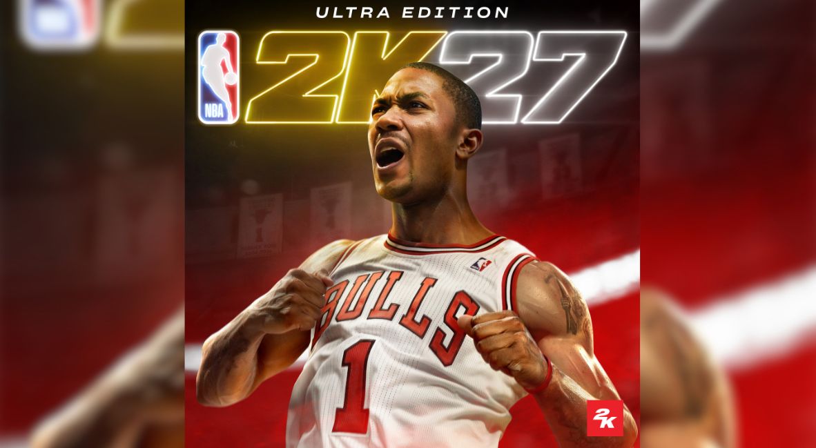 NBA 2K27 Cover athlete Derrick Rose
