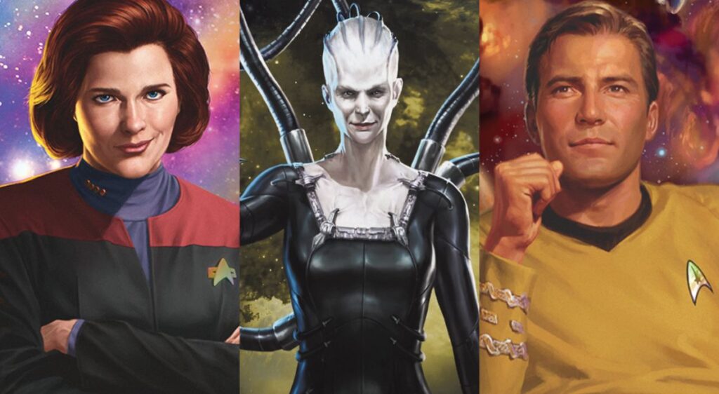 Magic the Gathering x Star Trek set