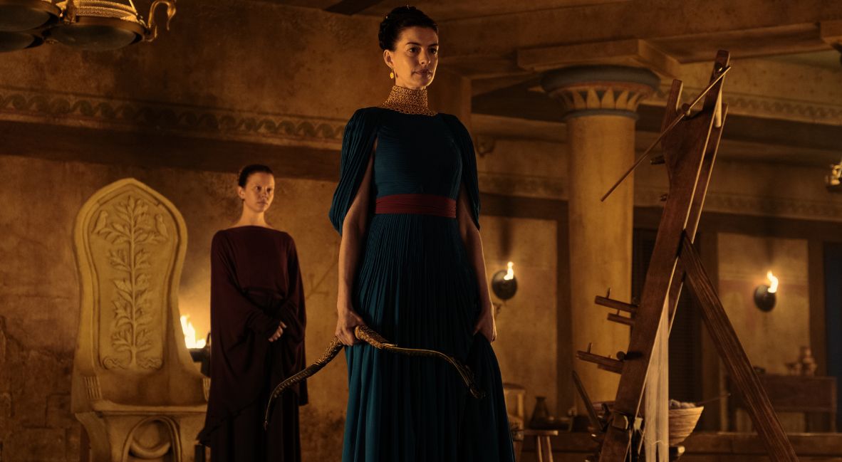 REVIEW: 'The Odyssey' Is a Homeric Triumph 4 Anne Hathaway stars as Penelope in The Odyssey