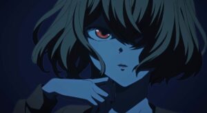 Still from Young Ladies Don't Play Fighting Games Episode 3, streaming on Crunchyroll