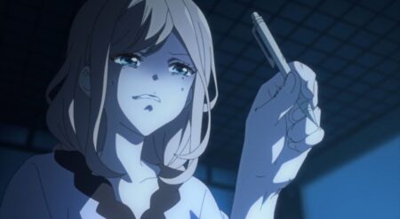 Still from Young Ladies Don't Play Fighting Games Episode 4 streaming on Crunchyroll
