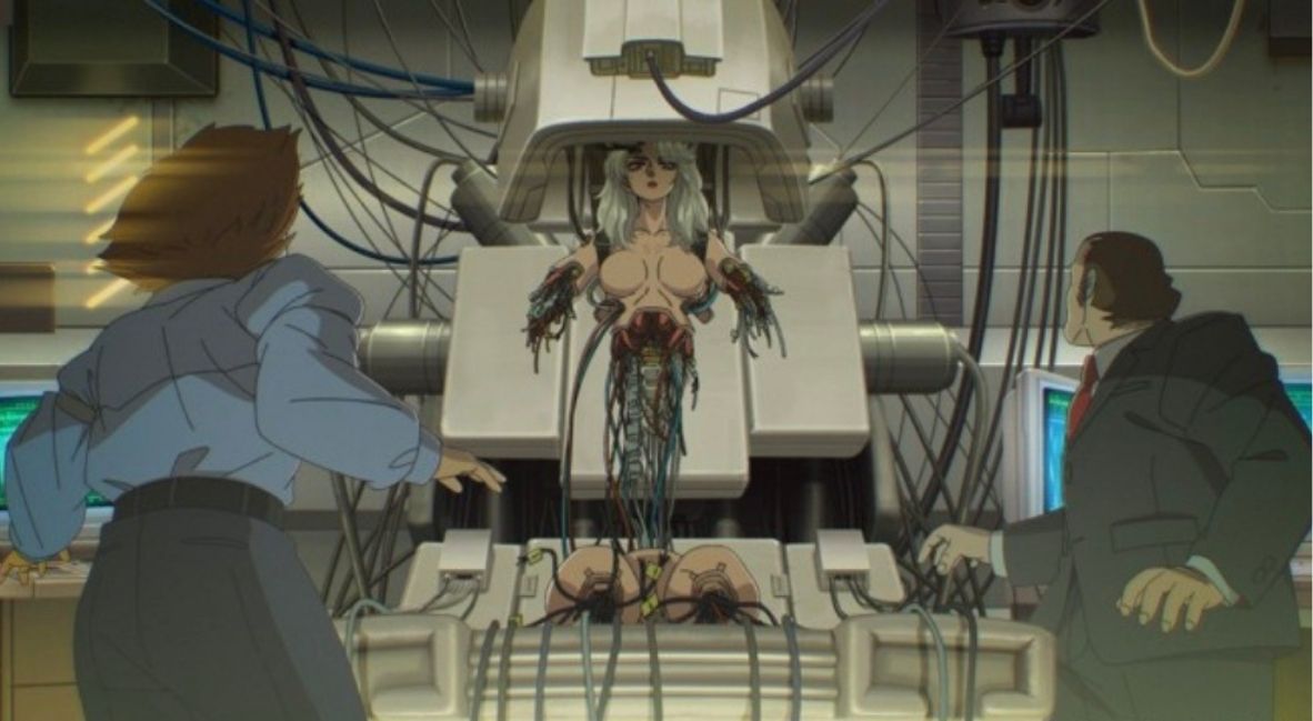REVIEW: ‘The Ghost In The Shell’ Episode 7 — “Bye Bye Clay" 1 Aramaki and Puppet Master in The Ghost In The Shell Episode 7