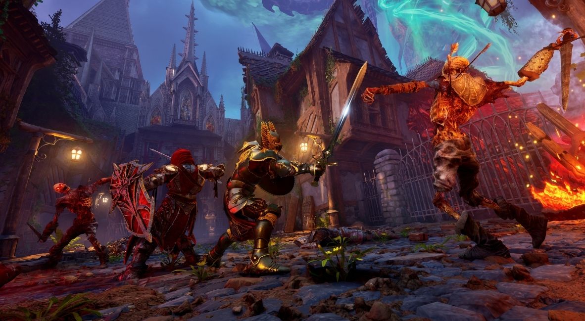 Gameplay from Crimson Moon