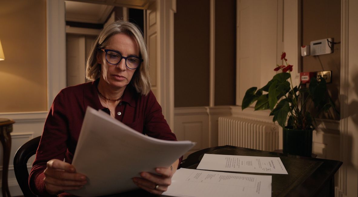 Naoise Connolly Ryan in the documentary Freefall: A Reckoning for Boeing