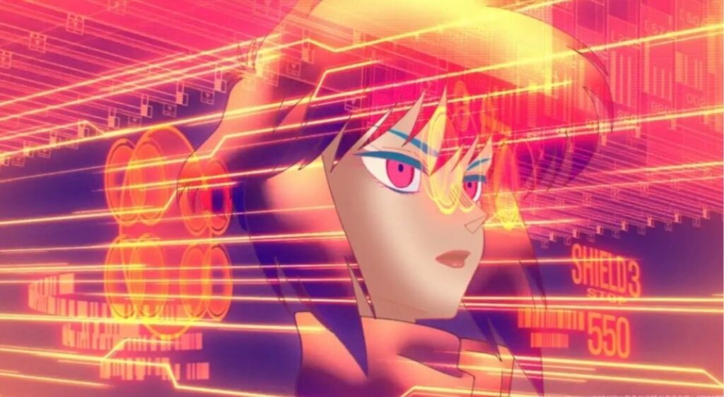 Fuchikoma in the Net in The Ghost In The Shell Episode 5