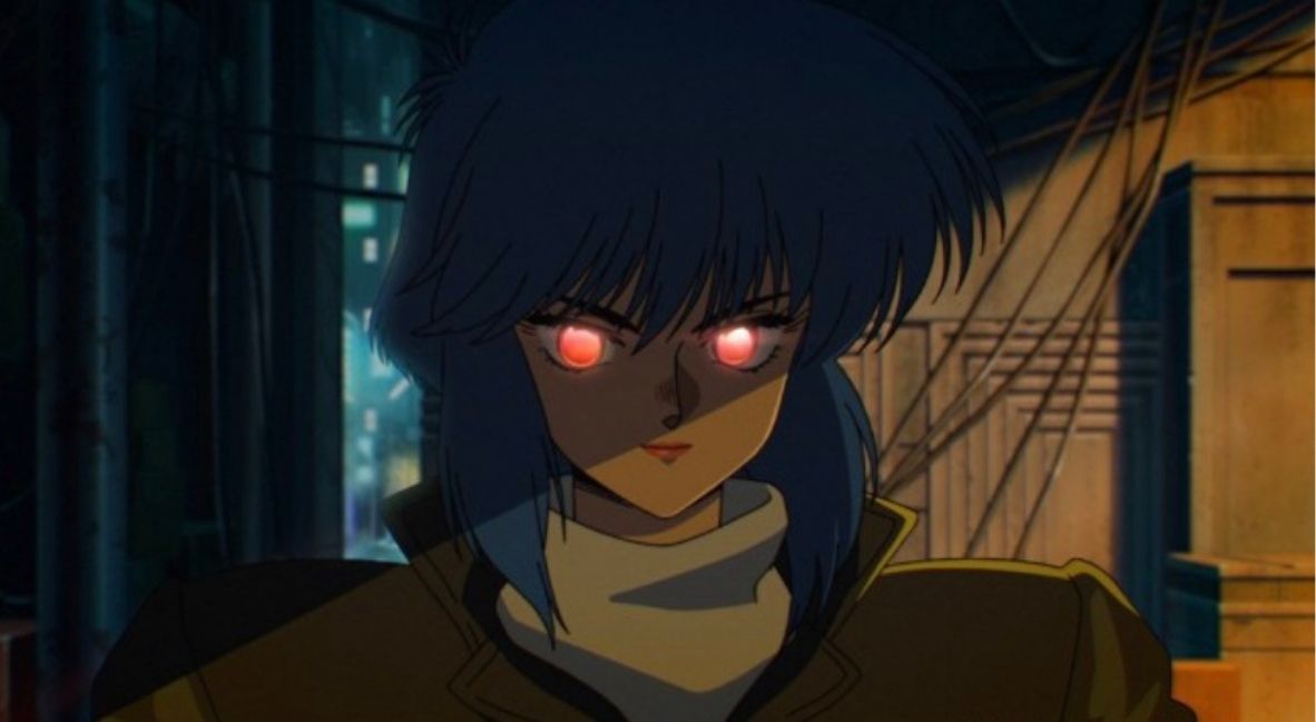 Kusanagi in The Ghost In The Shell Episode 5