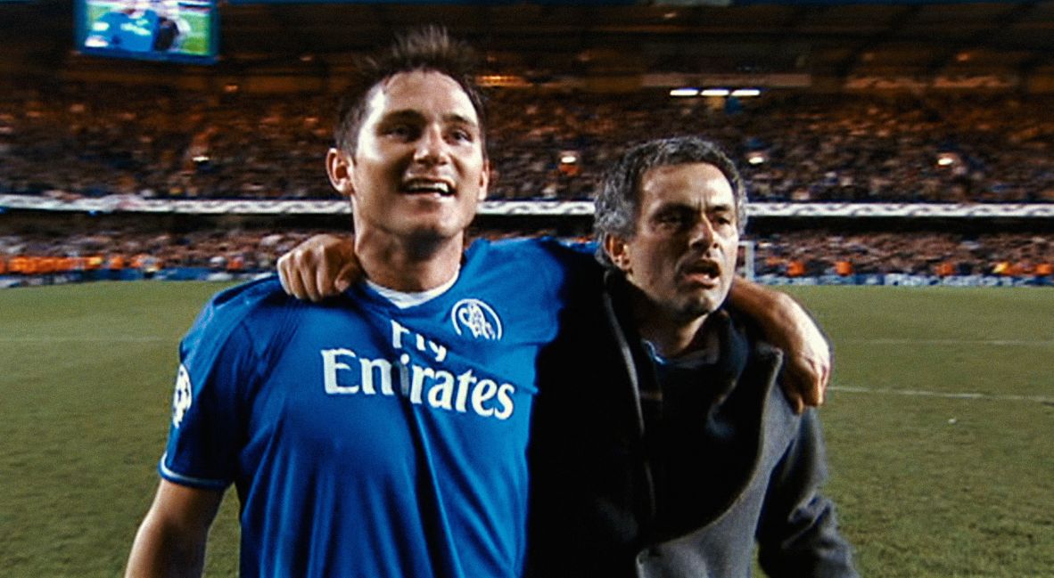Still from Mourinho streaming now on Netflix