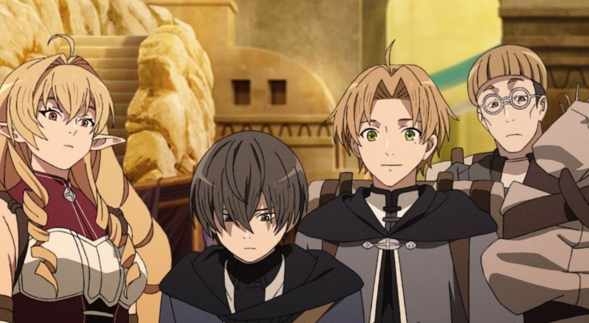 The Party in Mushoku Tensei: Jobless Reincarnation Season 3 Episode 10