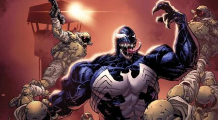 Queen In Black: Venom Unchained Issue 1 keyart