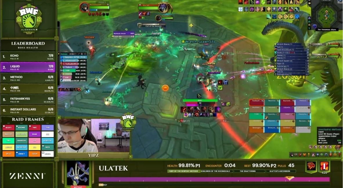 Race to World First Liquid Team