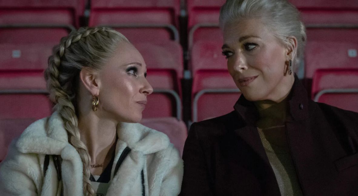 Keely and Rebecca in Ted Lasso Season 4 Episode 4