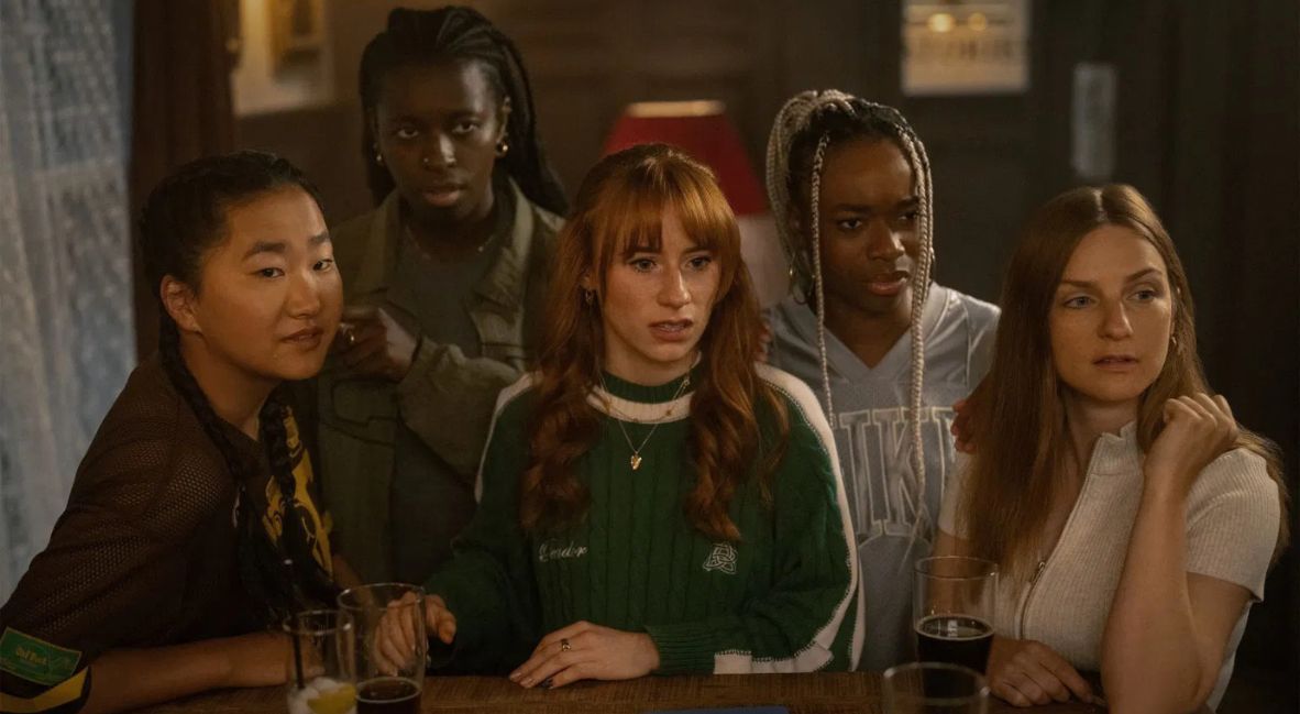 The Greyhounds partaking in trivia night in Ted Lasso Season 4 Episode 4