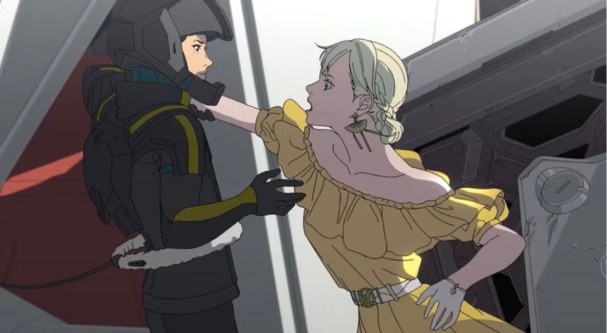 REVIEW: 'Mobile Suit Gundam Hathaway: The Sorcery Of Nymph Circe' Tells A Nicely Complicated Story 4 The Sorcery of Nymph Circe Gigi and Hathaway