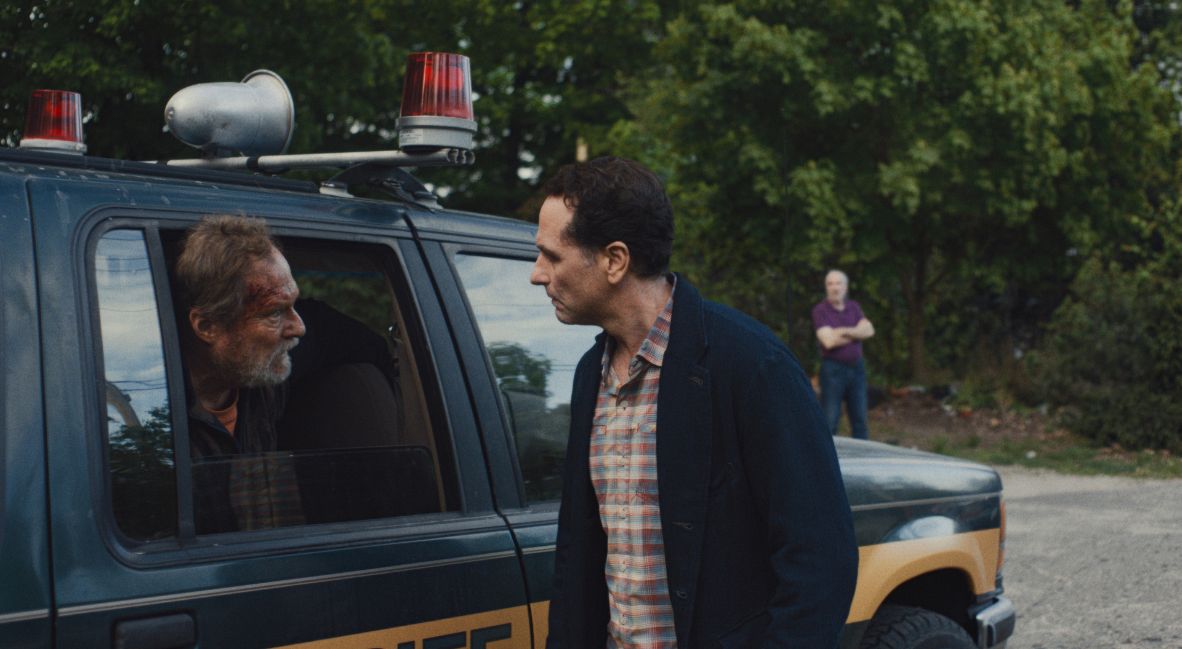 Kevin Carroll and Matthew Rhys in Widow's Bay