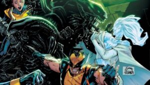 Alien vs. X-Men Issue 1 cover art