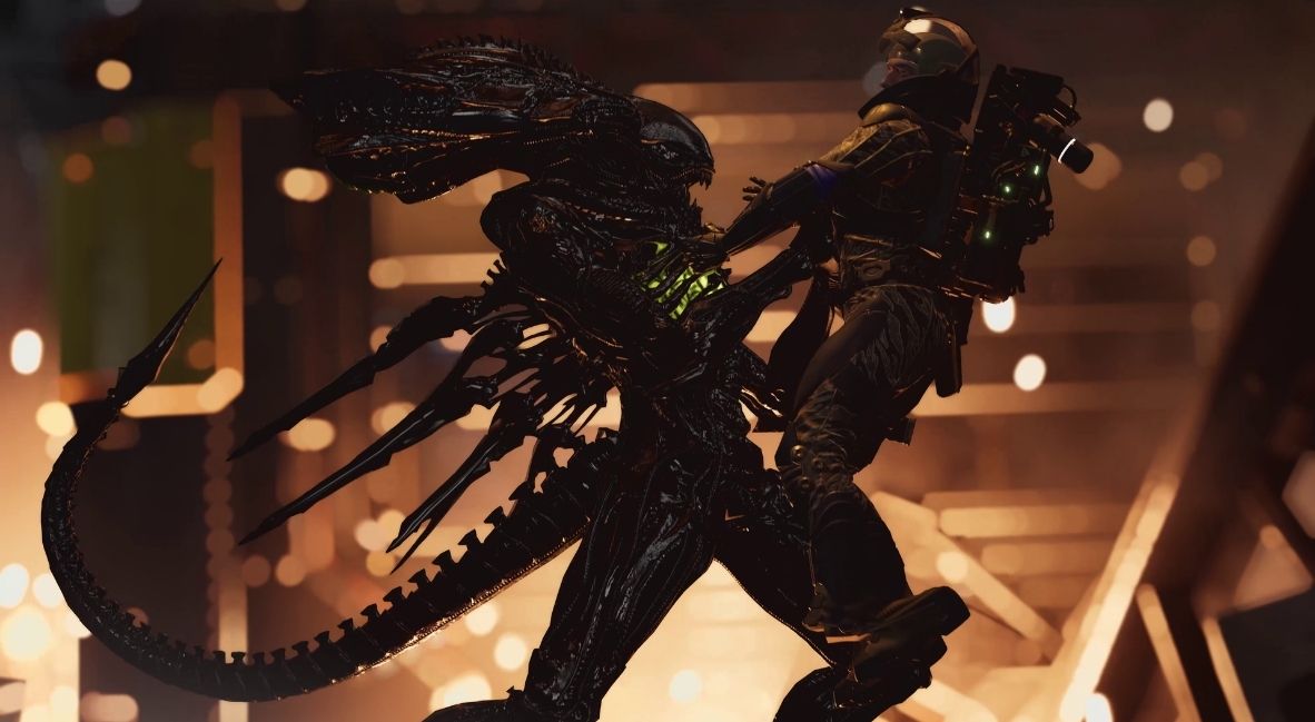 REVIEW: 'Aliens: Fireteam Elite 2' Feels Like a Chore 2 A player is attacked by a Xenomorph