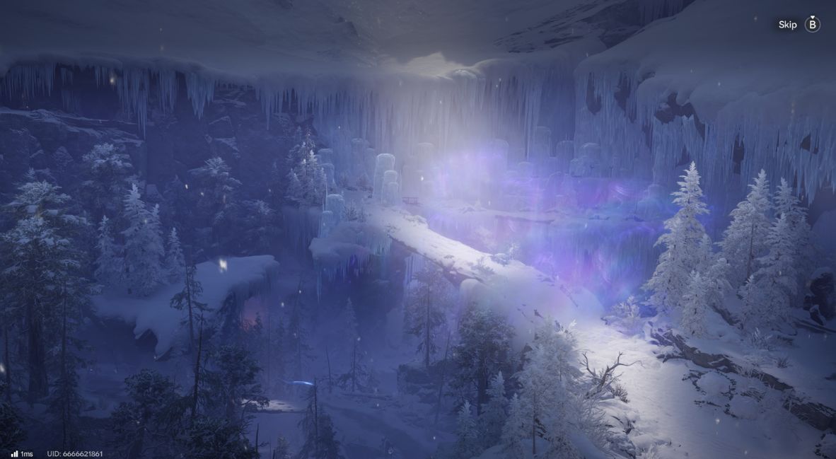 'Arknights: Endfield' 1.5 Breaks From The Game's Norms 2 A view of the snowy forest in Arknights: Endfield 1.5