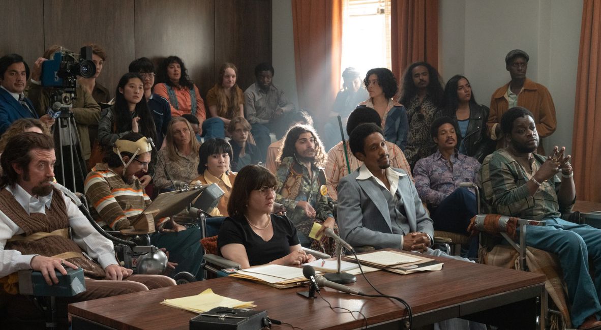 The ensemble cast of Being Heumann