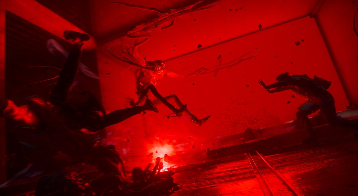 An action scene from Control Resonant