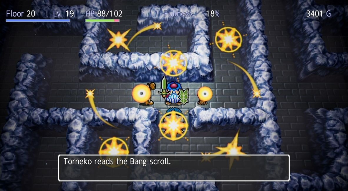 Dragon Quest Heroes Torneko's Mystery Dungeon Bang Scroll