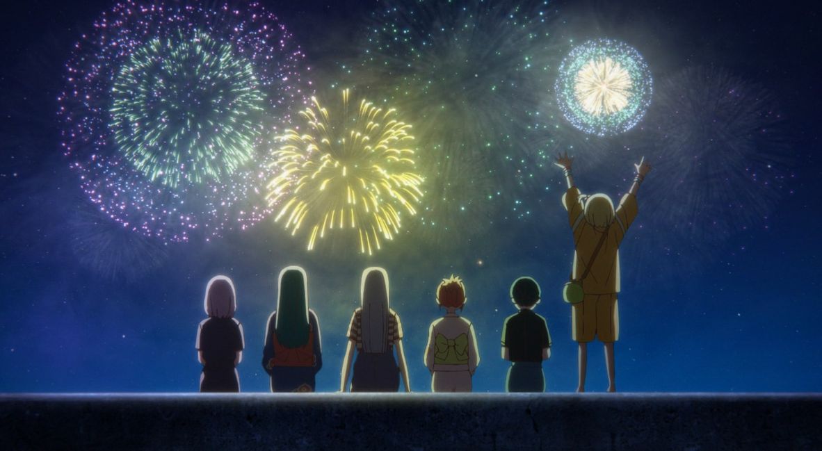 REVIEW: 'Draw This, Then Die!' Is a Joyful Ode to Artists and Their Art 1 The characters of Draw This, Then Die! watch the fireworks