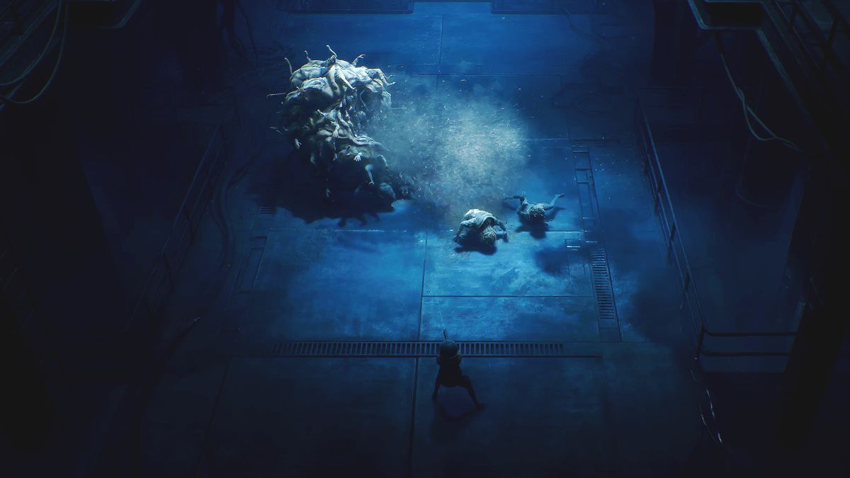 The first boss in End of Abyss