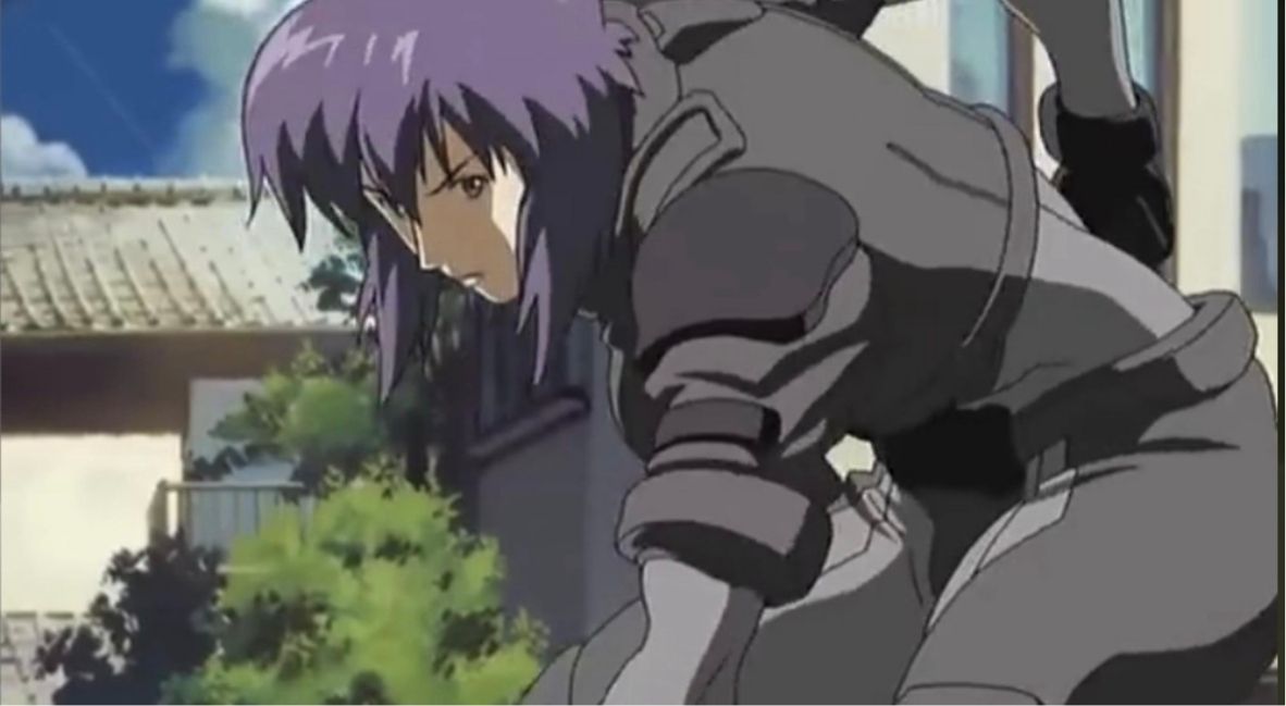 Kusanagi in Ghost in the Shell Stand Alone Complex