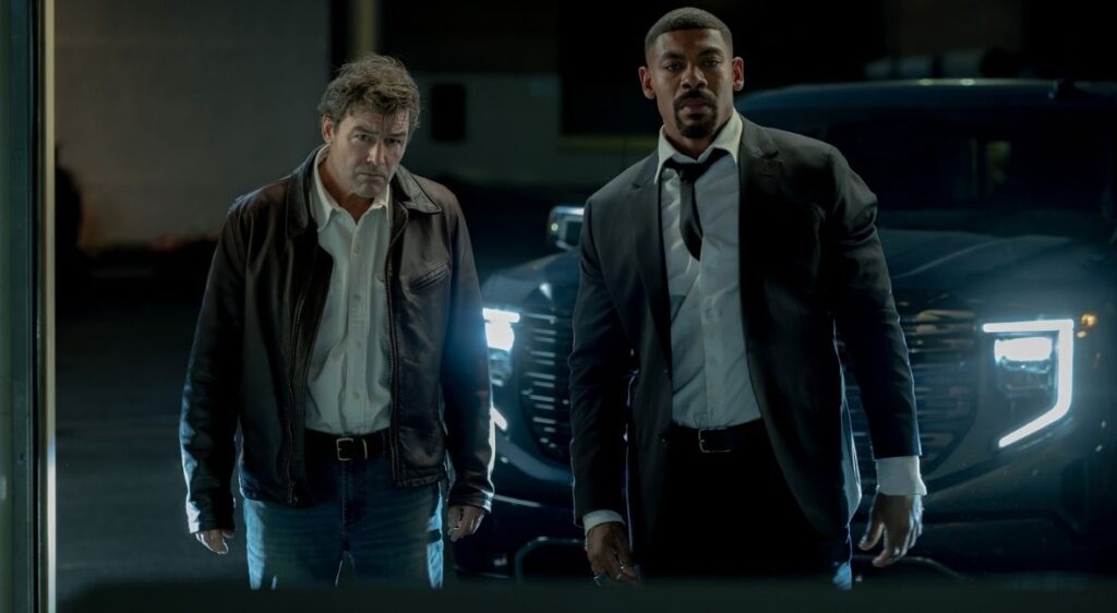 RECAP: ‘Lanterns’ Episode 7 — “The Jordan Boys’ Legacy” Kyle Chandler and Aaron Pierre in Lanterns Episode 7