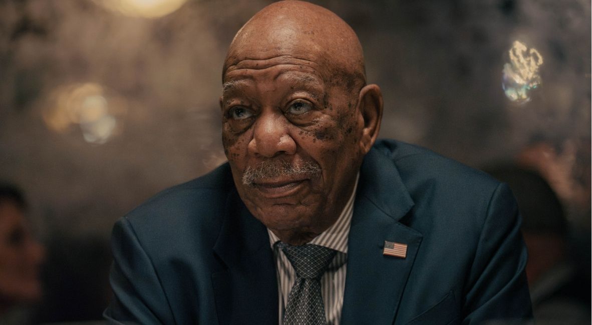 REVIEW 'Lioness' Season 3 Delivers Thrilling Espionage Action And Heavy Propaganda 2 Morgan Freeman in Lioness Season 3