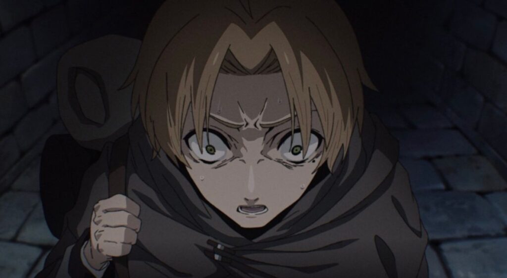 Rudeus in Mushoku Tensei: Jobless Reincarnation Season 3 Episode 13