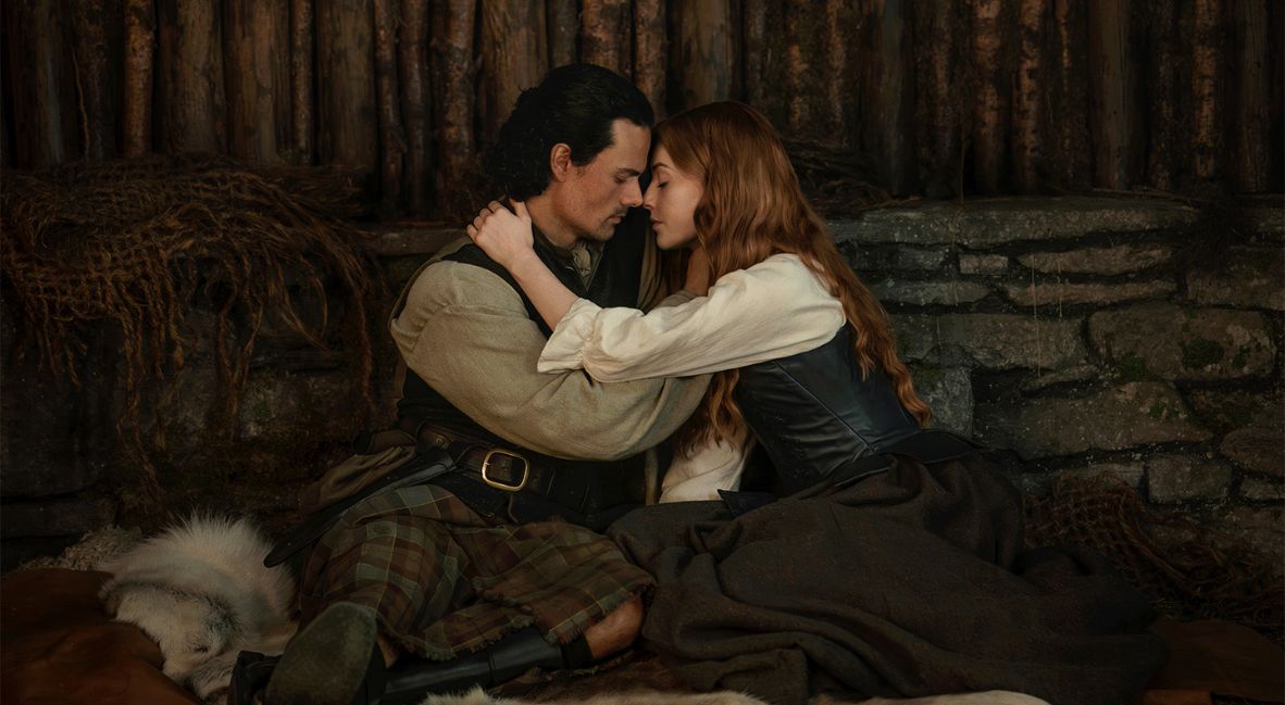 RECAP: 'Outlander: Blood of My Blood' Season 2 Episode 1 – "Remembrance Day" 3 Brian and Ellen share a moment in Outlander: Blood of My Blood Season 2 Episode 1