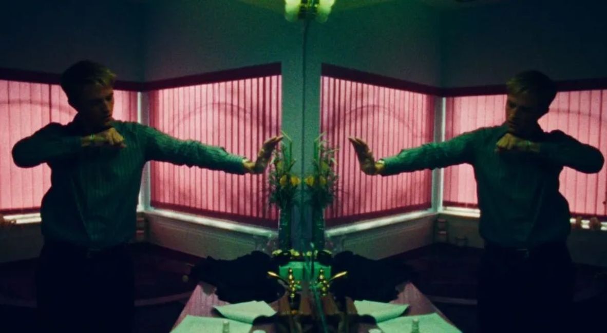 REVIEW: 'Primetime' Attempts To Peer Into Darkness, But Gets TV Static Instead 2 Primetime (2026) still from A24 featuring Robert Pattinson